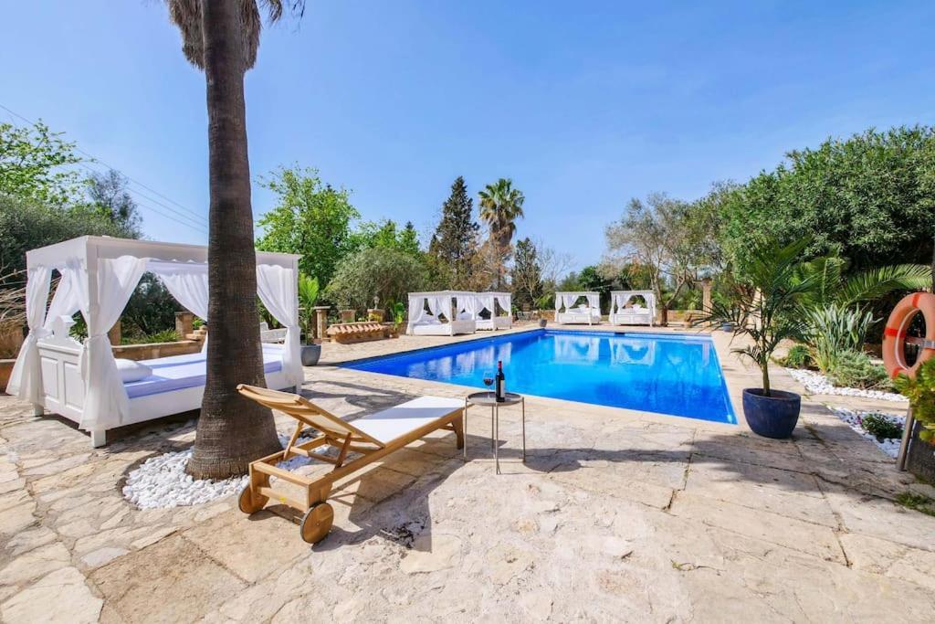 Copet, Stilvoll Und Ruhig,xxl Pool,daybeds,wifi,klima Apartment Manacor (Mallorca)